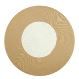 Maxbell Hand Woven Rug Bedroom Carpets Handmade 45cm for Farmhouse Kitchen Bedside