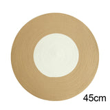 Maxbell Hand Woven Rug Bedroom Carpets Handmade 45cm for Farmhouse Kitchen Bedside