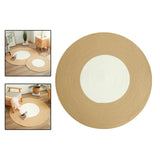 Maxbell Hand Woven Rug Bedroom Carpets Handmade 45cm for Farmhouse Kitchen Bedside