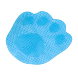 Maxbell Shower Foot Scrubber with Suction Cups Non Slip for Men Teens Holiday Gifts Blue