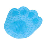 Maxbell Shower Foot Scrubber with Suction Cups Non Slip for Men Teens Holiday Gifts Blue