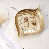 Maxbell Gold Storage Tray Small Items Decorative for Living Room Cosmetic Countertop