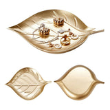 Maxbell Gold Storage Tray Small Items Decorative for Living Room Cosmetic Countertop