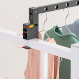 Maxbell Retractable Hook Folding Clothes Hanger Collapsible for Window Shirts Jeans short