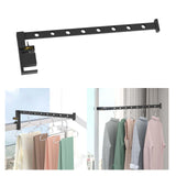 Maxbell Retractable Hook Folding Clothes Hanger Collapsible for Window Shirts Jeans short