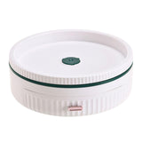 Maxbell Turntable Organizer Decorative Serving Tray for Dining Room Cabinet Decor White