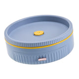Maxbell Turntable Organizer Decorative Serving Tray for Dining Room Cabinet Decor Blue