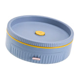 Maxbell Turntable Organizer Decorative Serving Tray for Dining Room Cabinet Decor Blue