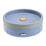 Maxbell Turntable Organizer Decorative Serving Tray for Dining Room Cabinet Decor Blue