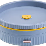 Maxbell Turntable Organizer Decorative Serving Tray for Dining Room Cabinet Decor Blue