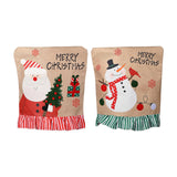 Maxbell Christmas Chair Cover Stretch Xmas Decoration for Holiday Kitchen Hotel Santa