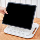 Maxbell Foldable Base Stand Universal Multipurpose for Dormitory Study Mobile Phones White