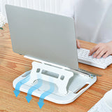 Maxbell Foldable Base Stand Universal Multipurpose for Dormitory Study Mobile Phones White