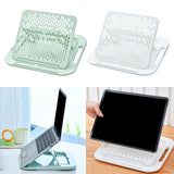 Maxbell Foldable Base Stand Universal Multipurpose for Dormitory Study Mobile Phones White