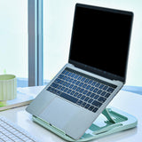 Maxbell Foldable Base Stand Universal Multipurpose for Dormitory Study Mobile Phones Green