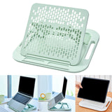 Maxbell Foldable Base Stand Universal Multipurpose for Dormitory Study Mobile Phones Green