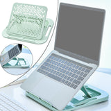 Maxbell Foldable Base Stand Universal Multipurpose for Dormitory Study Mobile Phones Green