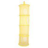 Maxbell Hanging Mesh Storage Organizer Net Compartments for Travel Wall
