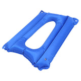 Maxbell Portable Toilet Chair Pad Reusable Inflatable for Bedroom Bathroom Adults PVC