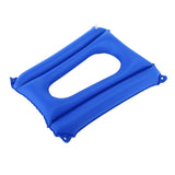 Maxbell Portable Toilet Chair Pad Reusable Inflatable for Bedroom Bathroom Adults PVC