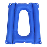 Maxbell Portable Toilet Chair Pad Reusable Inflatable for Bedroom Bathroom Adults PVC