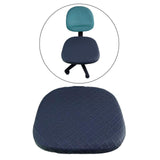 Maxbell Stretch Jacquard Computer Chair Seat Cover Durable Fabric Dark Grey