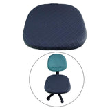Maxbell Stretch Jacquard Computer Chair Seat Cover Durable Fabric Dark Grey