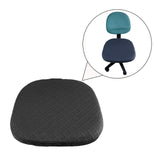 Maxbell Stretch Jacquard Computer Chair Seat Cover Durable Fabric Black