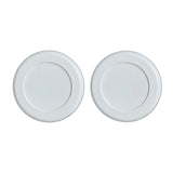 Maxbell Punch Free Router Fixer Circular Magnetic Receptacle Storage Wall Mounted white