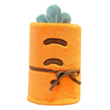 Maxbell Air Conditioning Blanket Comfortable for Bed Sofa Living Room Orange