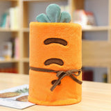 Maxbell Air Conditioning Blanket Comfortable for Bed Sofa Living Room Orange