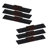 Maxbell 6 Pieces Floor Glides Tubing Protectors for Household Computer Desk