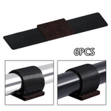 Maxbell 6 Pieces Floor Glides Tubing Protectors for Household Computer Desk