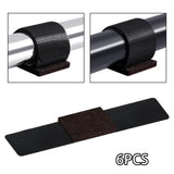 Maxbell 6 Pieces Floor Glides Tubing Protectors for Household Computer Desk