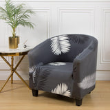 Maxbell Armchair Slipcover Chair Slipcover Chair Cover for Banquet Restaurant Decor Dark Gray