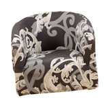 Maxbell Armchair Slipcover Chair Slipcover Chair Cover for Banquet Restaurant Decor Gray and Brown