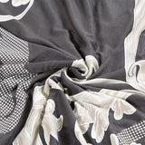 Maxbell Armchair Slipcover Chair Slipcover Chair Cover for Banquet Restaurant Decor Gray and Brown