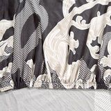 Maxbell Armchair Slipcover Chair Slipcover Chair Cover for Banquet Restaurant Decor Gray and Brown