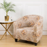 Maxbell Armchair Slipcover Chair Slipcover Chair Cover for Banquet Restaurant Decor Light Brown