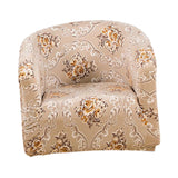 Maxbell Armchair Slipcover Chair Slipcover Chair Cover for Banquet Restaurant Decor Light Brown