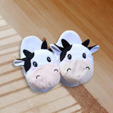 Maxbell Winter Warm Slippers Open Mouth Slip On House Shoes Couples Adults L