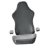 Maxbell Office Chair Slipcover with Arm Rest Covers for Armchair Swivel Chair, Dark Gray