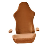 Maxbell Office Chair Slipcover with Arm Rest Covers for Armchair Swivel Chair, Yellow