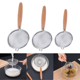 Maxbell Kitchen Stainless Steel Fine Mesh Strainers Professional Cooking Tool Sturdy S