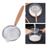 Maxbell Kitchen Stainless Steel Fine Mesh Strainers Professional Cooking Tool Sturdy S