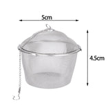 Maxbell Reusable Tea Infuser Kitchen Tool Cooking Infuser for Seasoning Spices 5cm