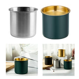 Maxbell Large Ashtray Stainless Steel Easy Clean for Smokers Bar House Decorations Silver