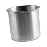 Maxbell Large Ashtray Stainless Steel Easy Clean for Smokers Bar House Decorations Silver