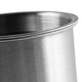 Maxbell Large Ashtray Stainless Steel Easy Clean for Smokers Bar House Decorations Silver