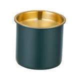 Maxbell Large Ashtray Stainless Steel Easy Clean for Smokers Bar House Decorations Green